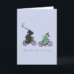 Grim Reaper on Wheels | Dark Humour Birthday Card<br><div class="desc">Surviving another year is always worth celebrating.</div>