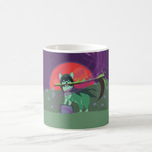 Grim Reaper Puppy Coffee Mug