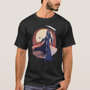 Grim Reaper Road Trip   Hitchhiking T-Shirt
