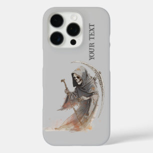 Grim Reaper Scythe iPhone 16 Pro Case. iPhone 16 Pro Case