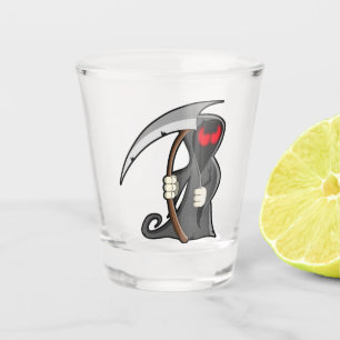 Grim Reaper Shot Glass