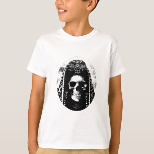 Grim Reaper Skull Design T-Shirt