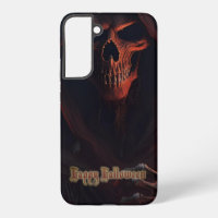 Grim Reaper Skull Halloween Spooky Art
