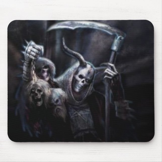 Grim Reaper Soul Stealer Mousepad (Front)