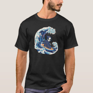 Grim Reaper Surfing T-Shirt