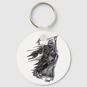 Grim Reaper Taking Souls Keychain