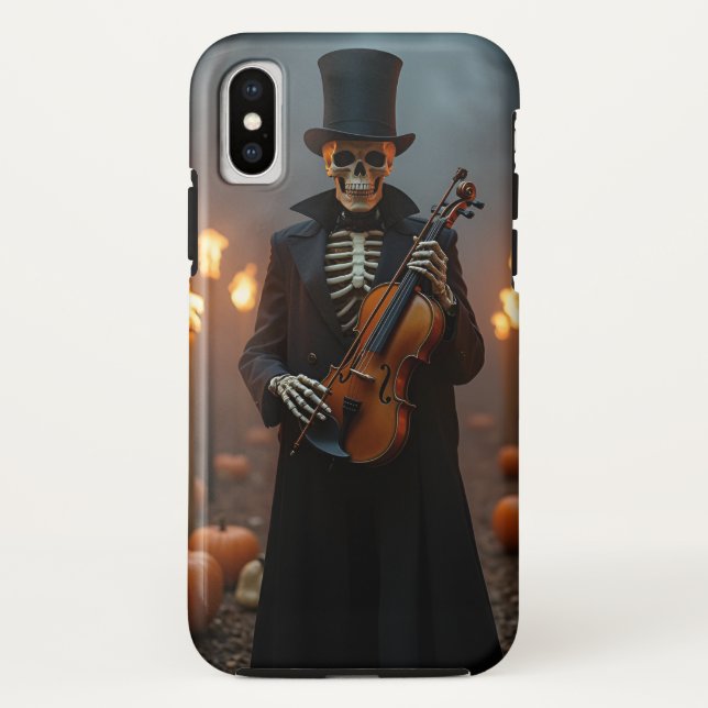  Grim Violinist, by Natasha Us   Case-Mate iPhone Case (Back)