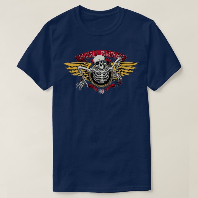 Grim Winged Ripper T-Shirt (Design Front)
