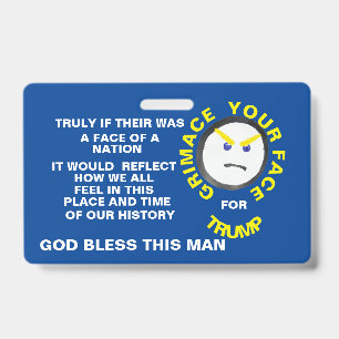 GRIMACE badge