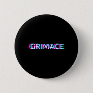 Grimace Edgy Aesthetic Grunge Emo Pastel Goth Hall 2 Inch Round Button