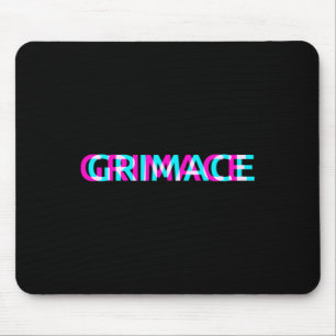 Grimace Edgy Aesthetic Grunge Emo Pastel Goth Hall Mouse Pad