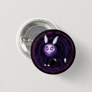 Grimbun 1 Inch Round Button