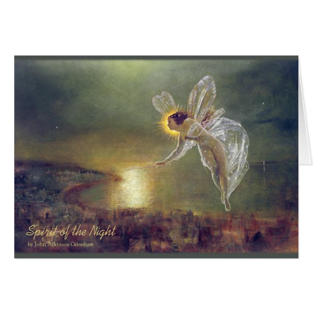 Grimshaw | Esprit de la nuit 1879 | Carte CC1232 (Devant horizontal)