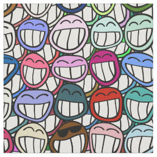 Grin 1 Custom Fabric