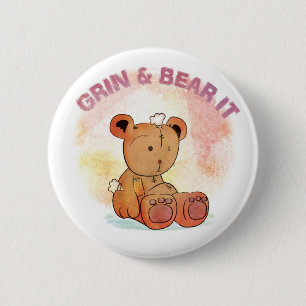grin and bear it button