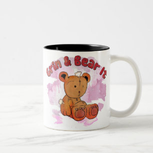 grin and bear it mug