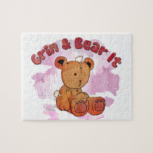 Grin and bear it puzzle (Horizontal)