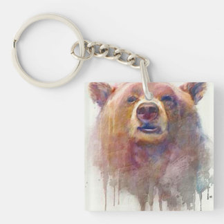 "Grin & Bear it" Keychain