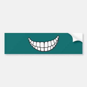 Grin II Bumper Sticker