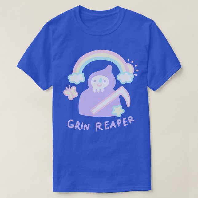 Grin Reaper T-Shirt (Design Front)