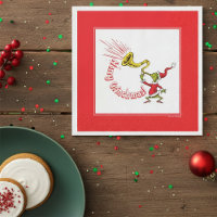 Grinch Blowing the Merry Grinchmas Horn
