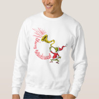 Grinch Blowing the Merry Grinchmas Horn