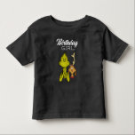 Grinch Chalkboard Birthday Girl Toddler T-shirt<br><div class="desc">Check out this fun Dr. Suess Grinch birthday shirt.</div>