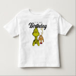 Grinch Chalkboard It's My Birthday Toddler T-shirt<br><div class="desc">Check out this fun Dr. Suess Grinch birthday shirt.</div>