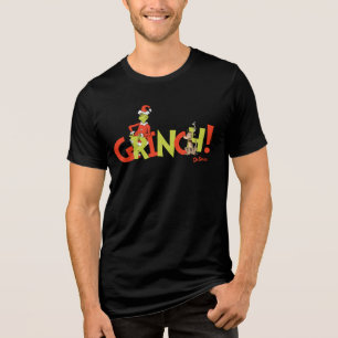 Grinch! Character Logo Graphic Tri-Blend Shirt