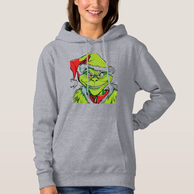  grinch  chrismas  hoodie (Front)