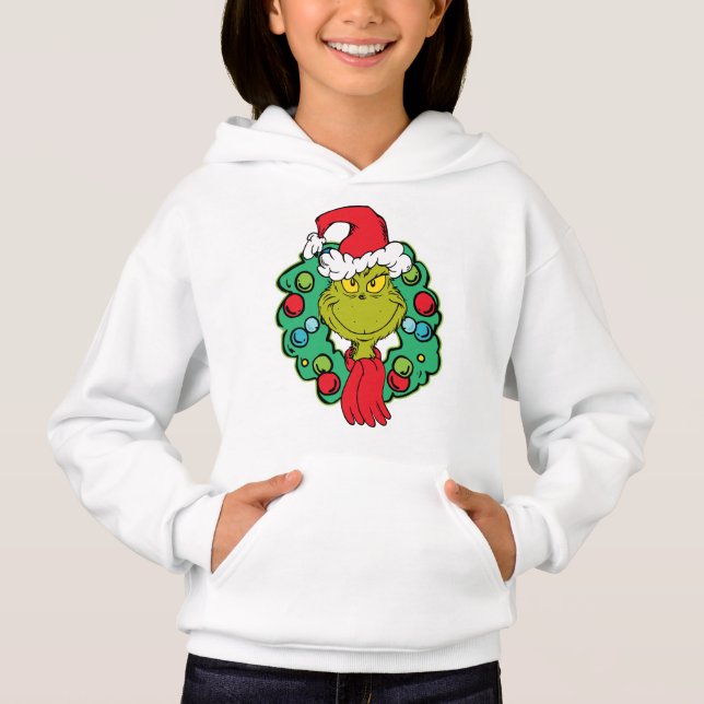 Grinch | Christmas Holiday Wreath (Front)