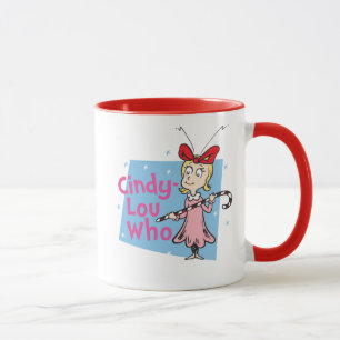 Grinch Cindy-Lou Who - Candy Cane Mug