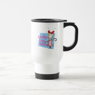 Grinch   Cindy-Lou Who - Candy Cane Travel Mug