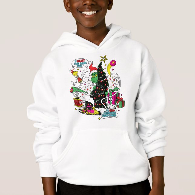 Grinch Colourful Christmas Graphic (Front)