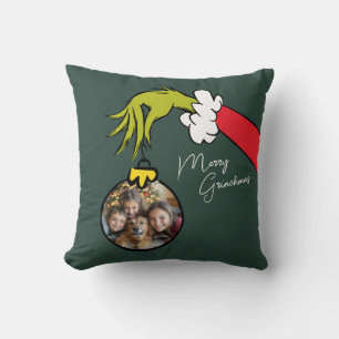Grinch Coussin de jet personnalisé