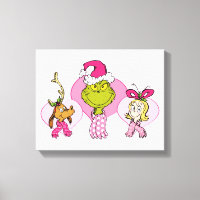 Grinch Crew in Pink Valentine's Portrait