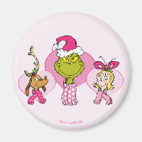 Grinch Crew in Pink Valentine's Portrait