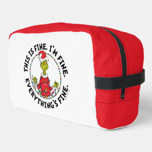 Grinch Everything's Fine Dopp Kit