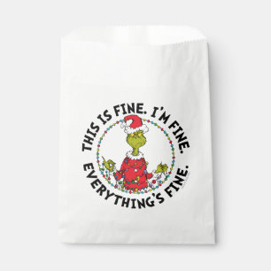 Grinch Everything's Fine Favour Bag