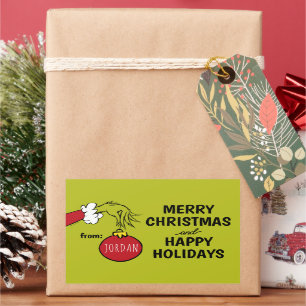 Grinch   From Christmas Gift Tag
