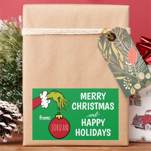 Grinch | From Christmas Gift Tag (Holiday)