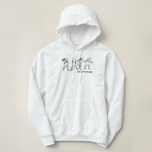 grinch funny christmas 3 hoodie (Design Front)