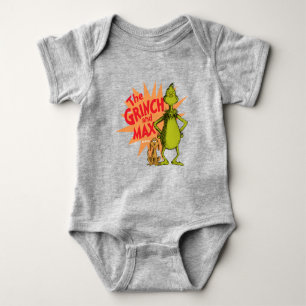 Grinch Grinch & Max Starburst Baby Bodysuit