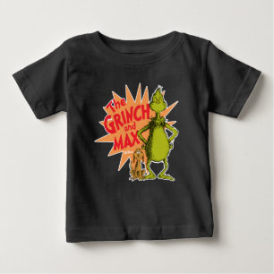 Grinch Grinch & Max Starburst Baby T-Shirt