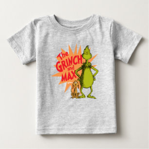 Grinch Grinch & Max Starburst Baby T-Shirt