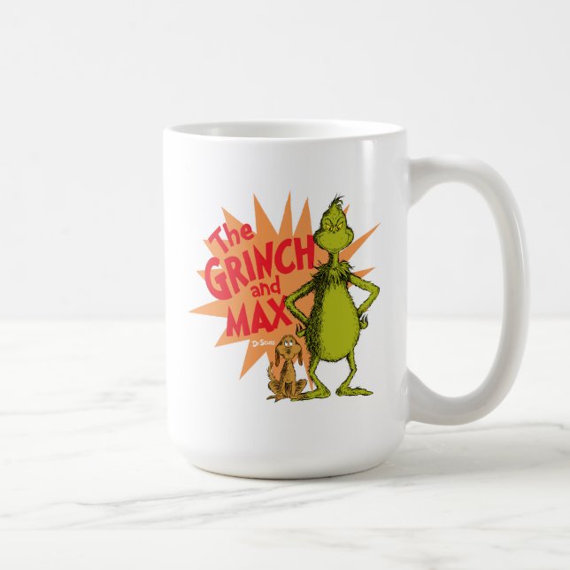 Grinch | Grinch & Max Starburst Coffee Mug (Right)