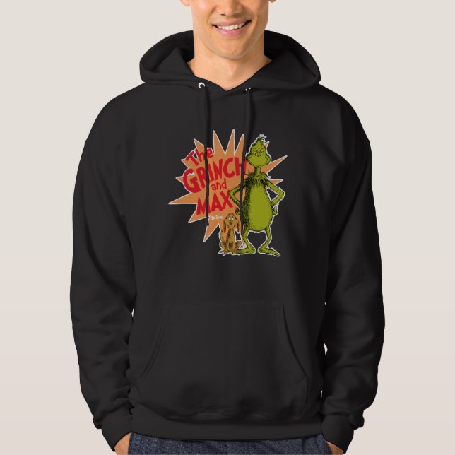 Grinch | Grinch & Max Starburst Hoodie (Front)