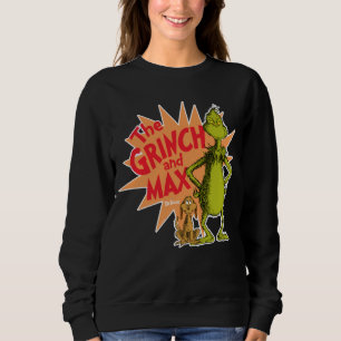 Grinch   Grinch & Max Starburst Sweatshirt