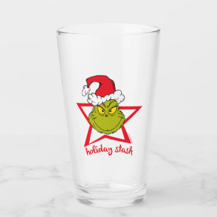 Grinch   Holiday Stash Glass