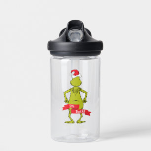 Grinch   I'm Back Water Bottle